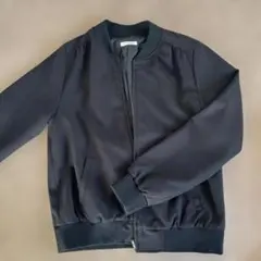 GLACIER ブラック MA-1風ジャケット Mサイズ