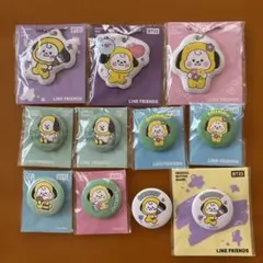 BTS BT21 CHIMMY チャーム 缶バッジ セット
