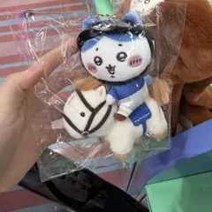 ちいかわ　馬術なマスコット　マスコット　MINISO　中国限定　ハチワレ