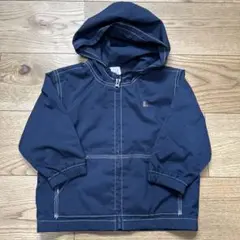 GAP フード付きナイロンジャケット2歳用 ネイビー