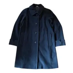 美品✨【archive】アンゴラ ラムウール ロングコート ファー欠品 (M)のサムネイル