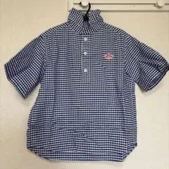 DANTON ダントン 丸襟プルオーバーシャツ ギンガムチェック 36 - メルカリ
