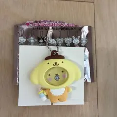 サンリオフォトバッチ付きマスコット　ポムポムプリン　ベビーシリーズ