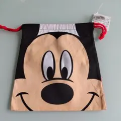 ミッキーマウス巾着袋 TOKYO ディズニーリゾート ミッキーグッズ