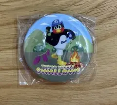 【新品未開封】東京ヤクルト つば九郎 秋のグルメガチャ 食欲の秋　缶バッジ