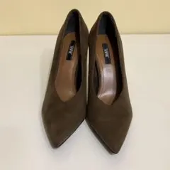 【新品】R&E ブラウン パンプス