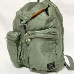 美品✨ タンカー　希少カラー　ナイロン　バックパック　リュック　セージグリーン