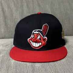 NEW ERA 59FIFTY インディアンス ワフー酋長 フェザー限定BK12 NEW ERA 59FIFTY インディアンス ワフー酋長 フェザー限定BK12 - メルカリ