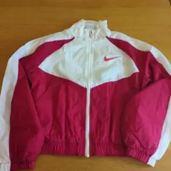 Nike ジップアップジャケット ホワイト/レッド