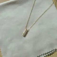 TAKE-UP　10K　ネックレス　バー モチーフ
