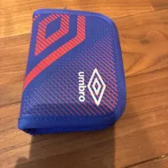 UMBRO アンブロ 二つ折り財布 キッズ ブラック ブルー
