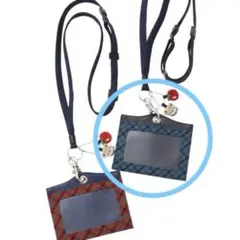 最終値下☆ファミリア familiar ネームホルダー 青系 XB - メルカリ