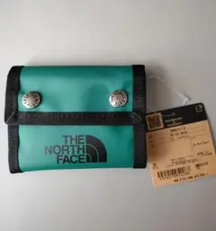 新品 THE NORTHFACE ノースフェイス 三つ折り財布 グリーン