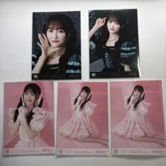 音嶋莉沙 生写真 黒衣装 まとめ売り