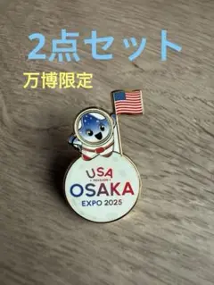 【超激レア】スパーク　アメリカ館 非売品ピンバッジ ナショナルデイ 超激レア】スパーク アメリカ館 非売品ピンバッジ ナショナル