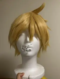 VOCALOID 鏡音レン コスプレ セット済 ウィッグ