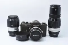 ☆希少☆ Nikon F トリプルレンズセット（陸上自衛隊仕様） - メルカリ