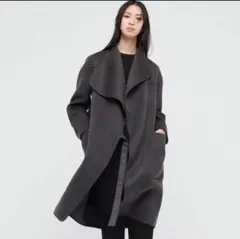 ユニクロ UNIQLO +J ジルサンダー ロングラップコート - メルカリ