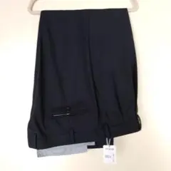 ダークグレースラックス 未使用タグ付き【洋服の青山】