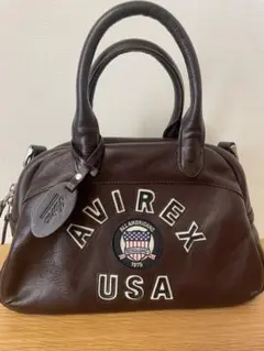 AVIREX ブラウン ショルダーバッグ