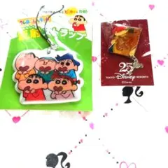 クレヨンしんちゃん&ディズニーストラップセット