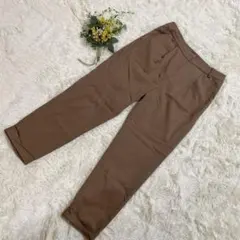 NATURAL BEAUTY BASIC サイズLブラウンカジュアルパンツのサムネイル