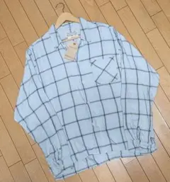 レミレリーフ　レーヨンチェックシャツ　REMI RELIEF