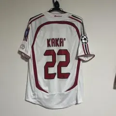 ACミラン カカ #22 2007年 UEFACL決勝モデル 長袖ユニフォーム - メルカリ
