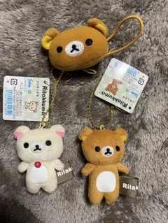 サンエックス　リラックマ　コリラックマ　ミニミニぬいぐるみマスコットクリーナー