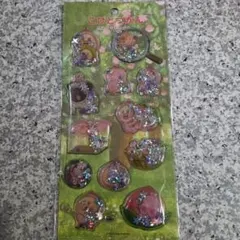 【正規品】こびとづかん カプセルシール シャカシャカシール カクレモモジリ