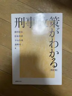 刑事政策がわかる [改訂版]