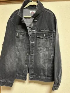 黒 デニムジャケット