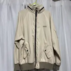 ベージュ フルジップ ジャケット