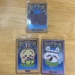 ちいかわ ウエハース カード うさぎ モモンガ　ヒトハフタバのサムネイル