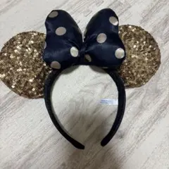 ディズニーカチューシャ ゴールド