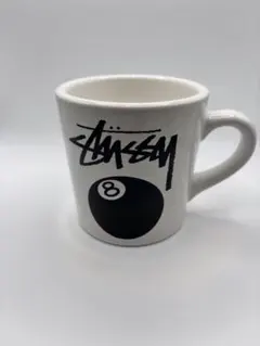 Stussy 8ボールデザイン マグカップ 箱付き