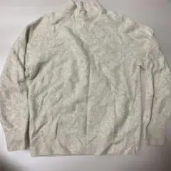 UNIQLO ハイネックニット セーター アイボリー M