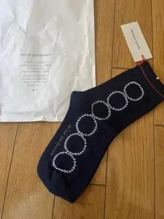 最終お値下げ！ミナペルホネン・靴下・新品②のサムネイル