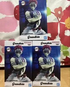 アニメ「鬼滅の刃」Grandista-AKAZA- 猗窩座 フィギュア 3体