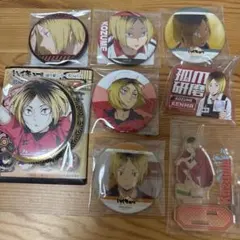 ハイキュー‼︎ 孤爪研磨　缶バッジ/アクリルスタンド