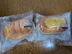 モ*ん様 セブンイレブン happyくじ C賞パン型クッション 2個セット