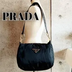 良品 プラダ 90s ビンテージ ナイロン ショルダーバッグ レディース メンズ