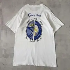 90s USA製　フルーツオブザルーム　グラフィックTシャツ　カレッジ　シングル