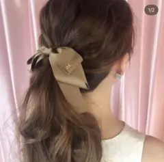 【thehanybijoux 】 THE HANY バナナクリップ　ホワイトのサムネイル