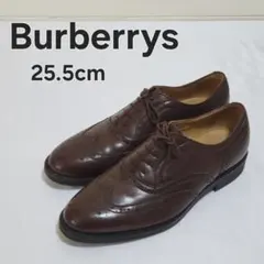 【美品】バーバリーズ 革靴 ウイングチップ ブラウン 25.5cmのサムネイル
