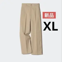 ユニクロ ワイドチノパンツ/丈長め XL