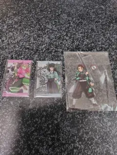 鬼滅の刃 初期 立ち絵 炭治郎アクスタ、辰年クリアカード