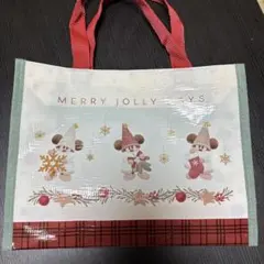 ディズニー　クリスマス　リルリンリン チョコレートバー　ミニバッグ(お菓子なし)