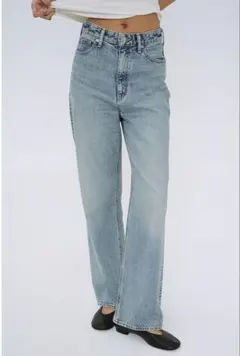 クラネ　SECOND DENIM PANTS アイスブルー
