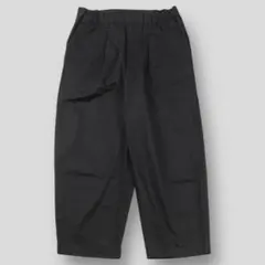 GANRYU 14SS トロピカルウール サルエルパンツ M ブラック ペンギン